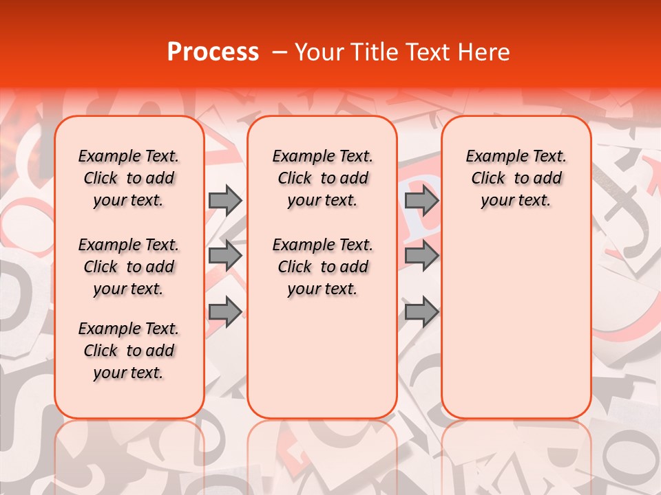 Letters Conditions Cataloger PowerPoint Template