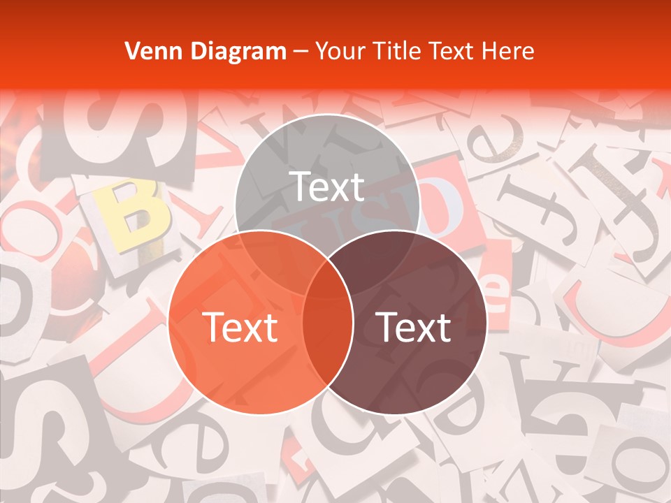 Letters Conditions Cataloger PowerPoint Template
