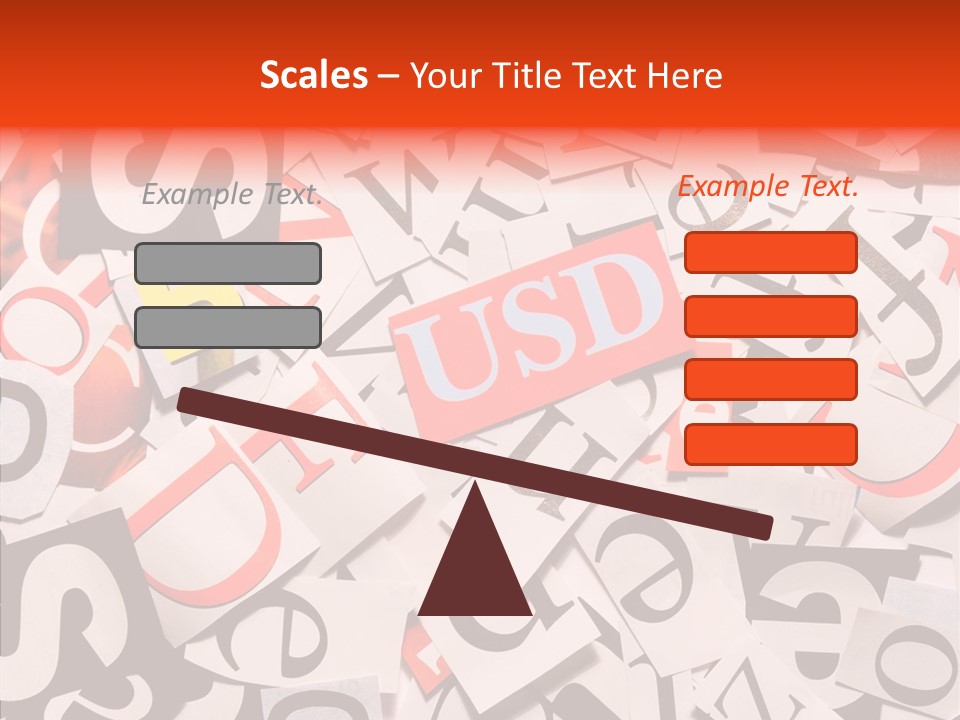 Letters Conditions Cataloger PowerPoint Template