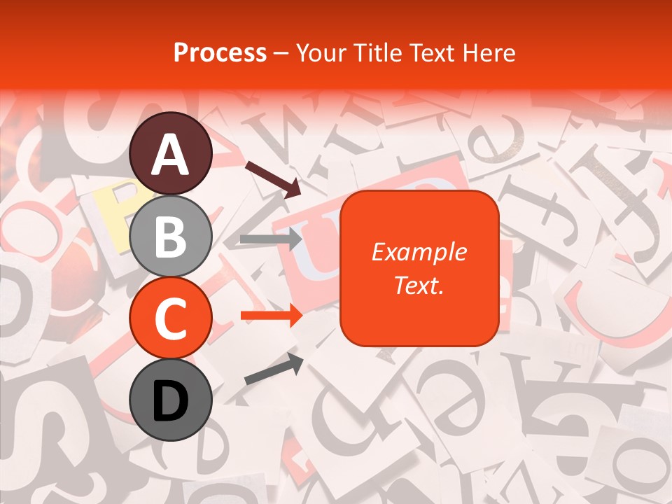 Letters Conditions Cataloger PowerPoint Template