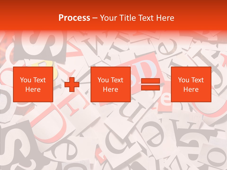 Letters Conditions Cataloger PowerPoint Template