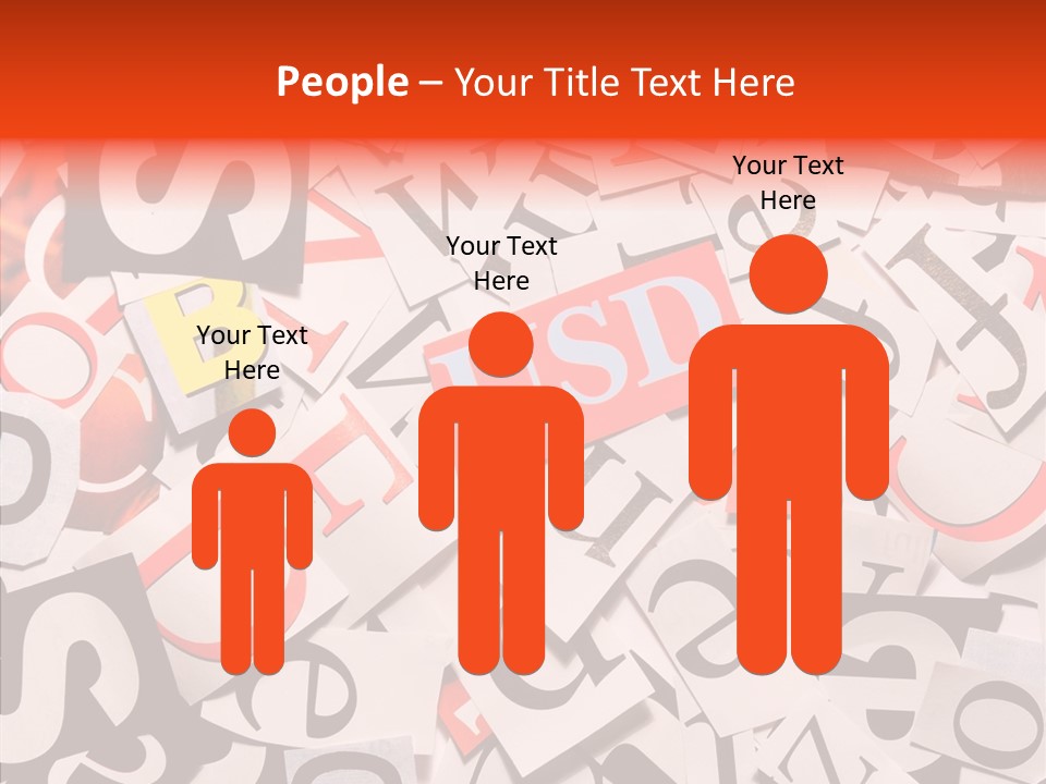 Letters Conditions Cataloger PowerPoint Template