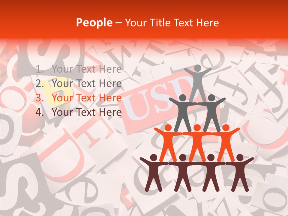 Letters Conditions Cataloger PowerPoint Template