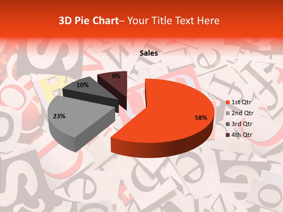 Letters Conditions Cataloger PowerPoint Template
