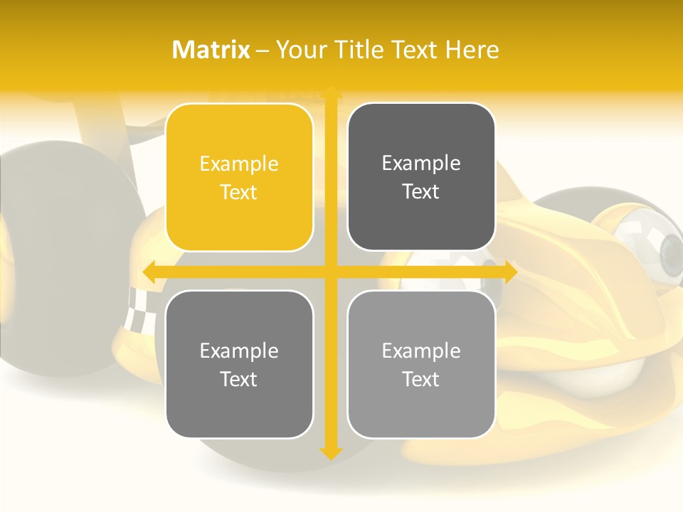 Driving Metal Prix PowerPoint Template