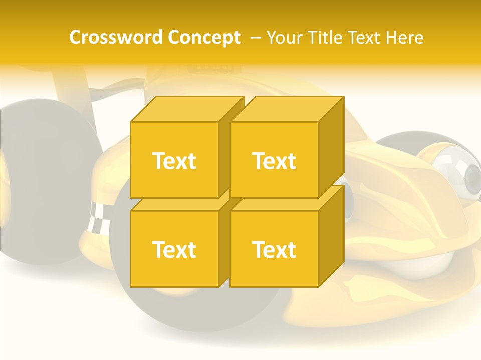 Driving Metal Prix PowerPoint Template