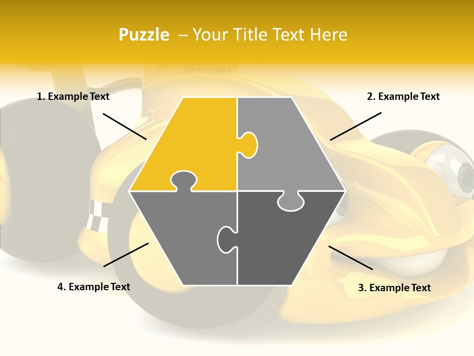 Driving Metal Prix PowerPoint Template