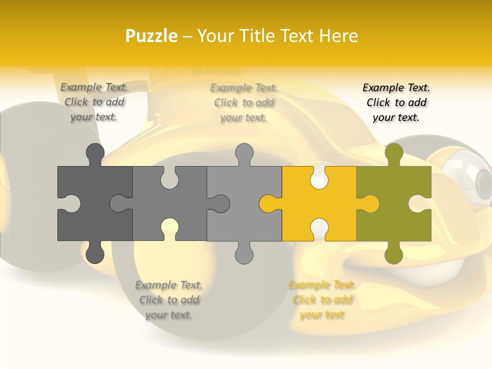 Driving Metal Prix PowerPoint Template