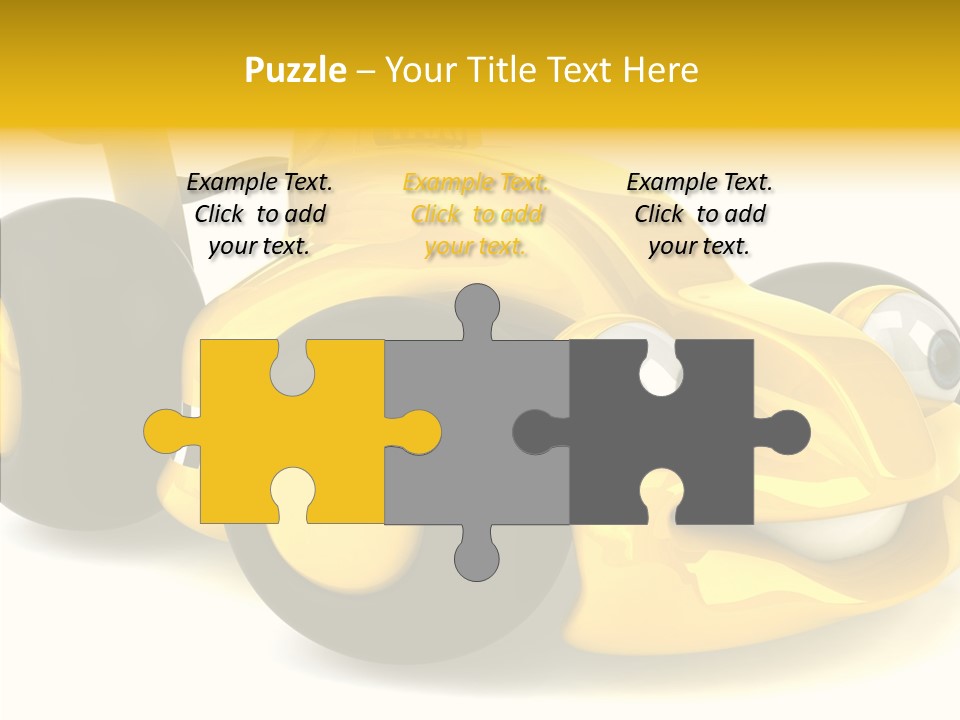 Driving Metal Prix PowerPoint Template