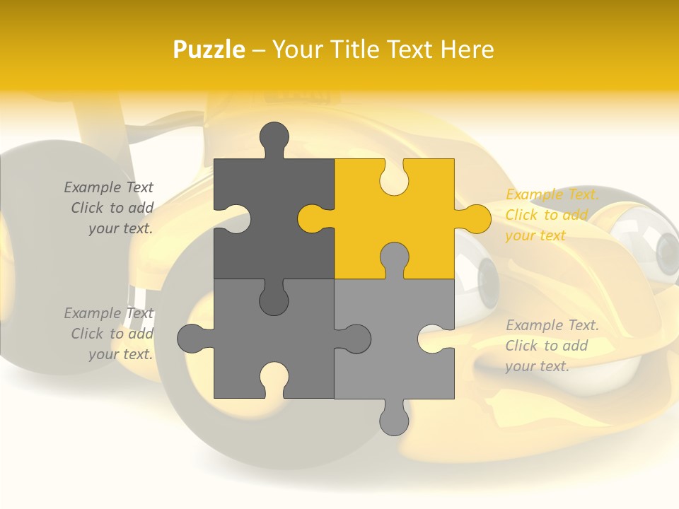 Driving Metal Prix PowerPoint Template