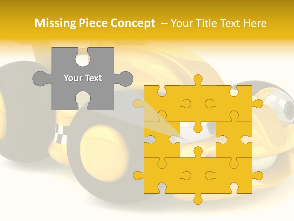 Driving Metal Prix PowerPoint Template