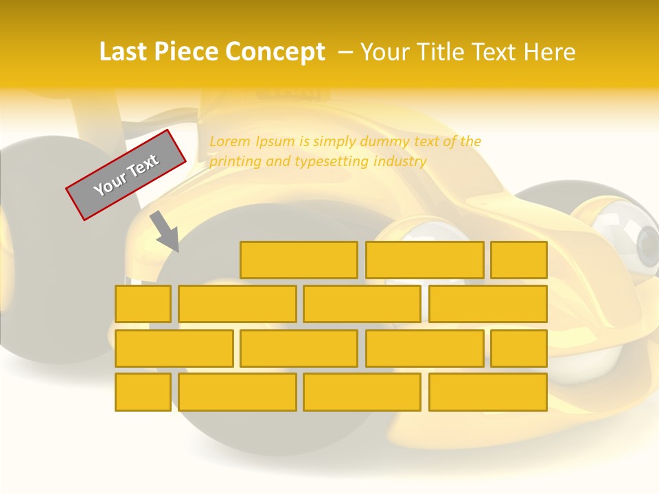 Driving Metal Prix PowerPoint Template