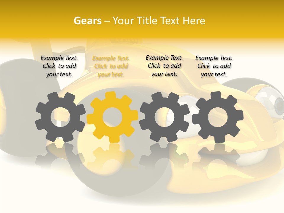 Driving Metal Prix PowerPoint Template