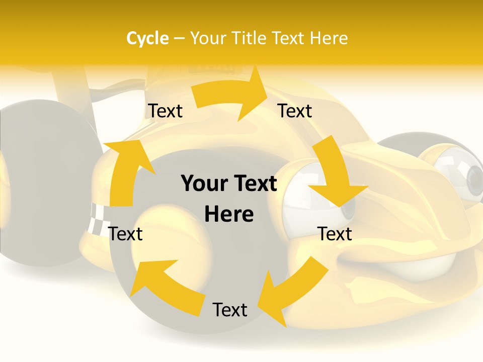 Driving Metal Prix PowerPoint Template