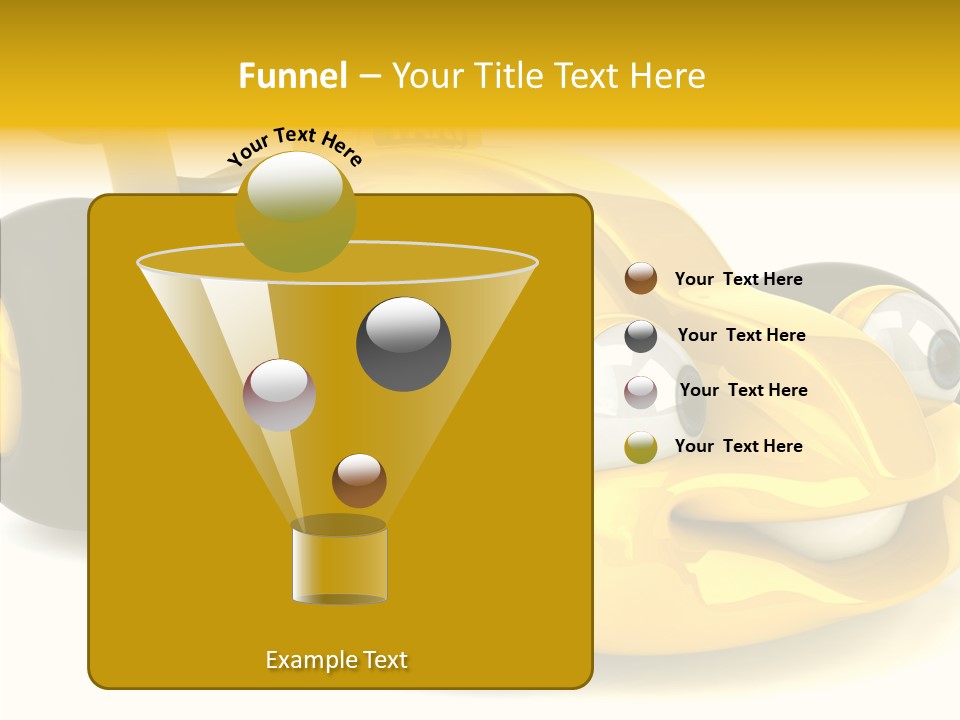 Driving Metal Prix PowerPoint Template