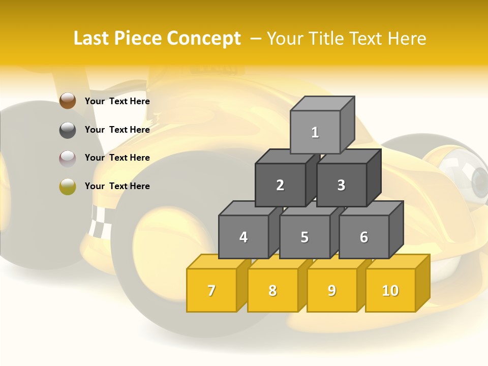 Driving Metal Prix PowerPoint Template
