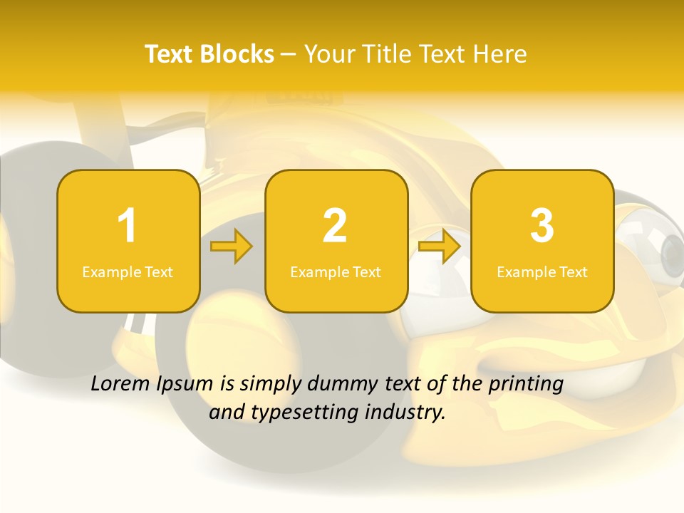Driving Metal Prix PowerPoint Template