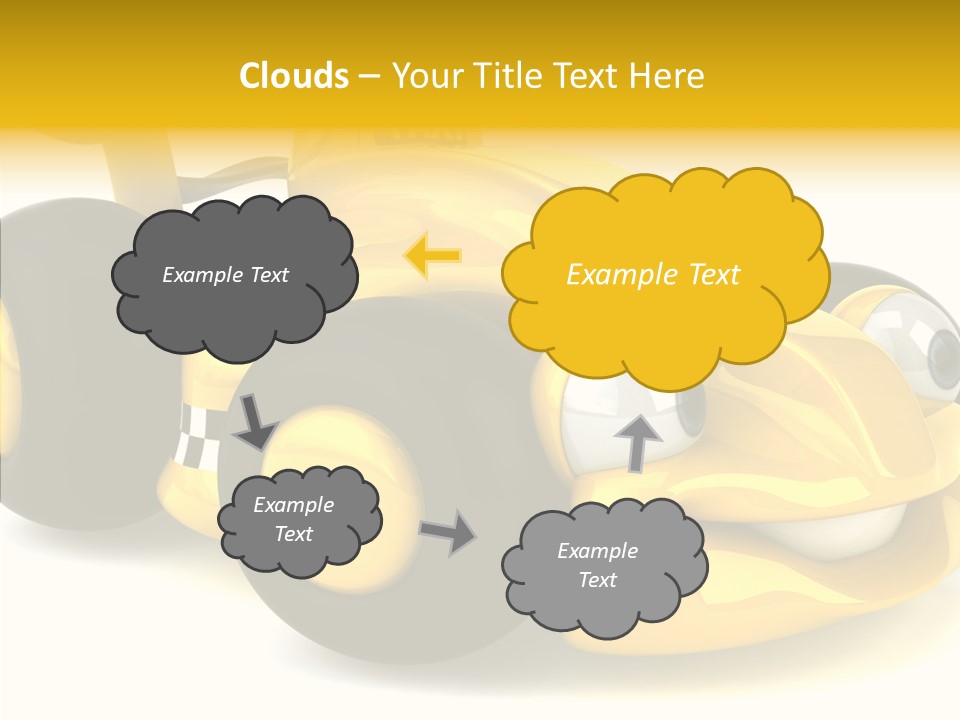 Driving Metal Prix PowerPoint Template