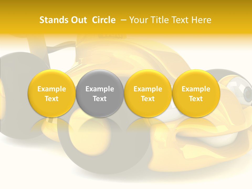 Driving Metal Prix PowerPoint Template