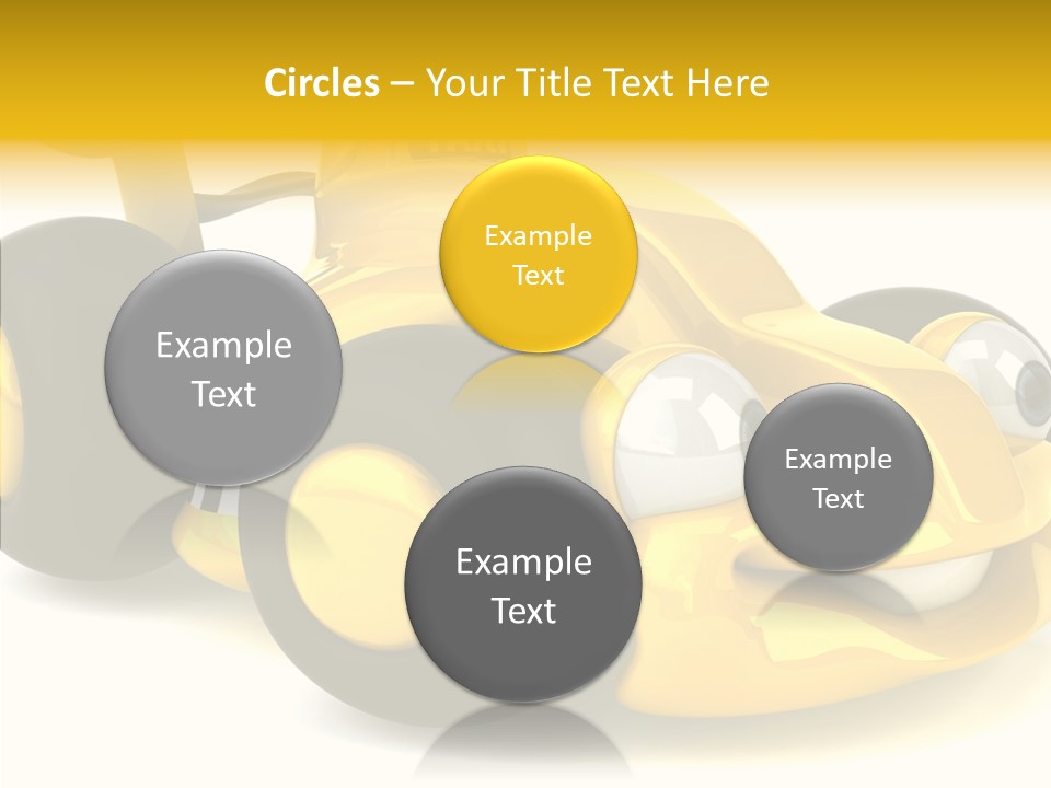 Driving Metal Prix PowerPoint Template