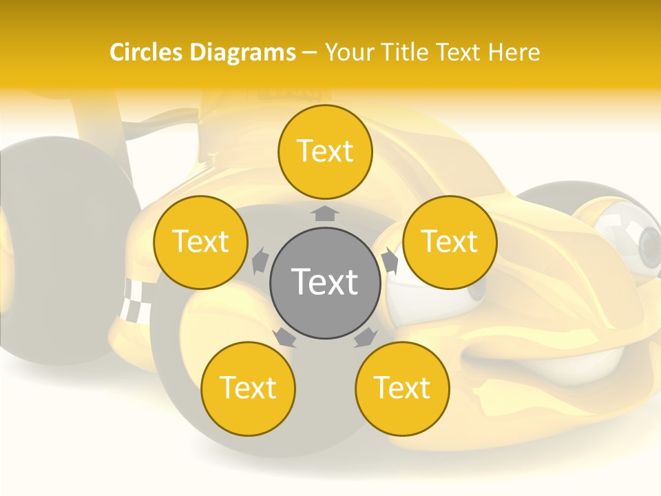 Driving Metal Prix PowerPoint Template