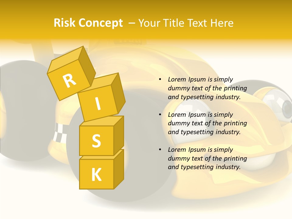 Driving Metal Prix PowerPoint Template