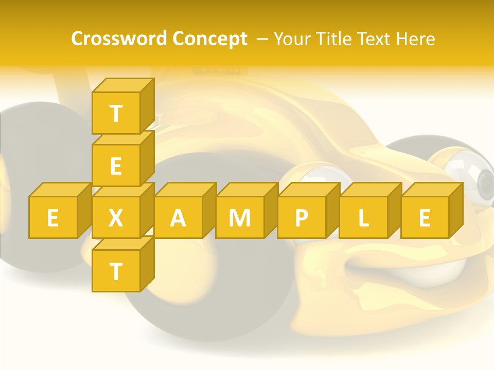 Driving Metal Prix PowerPoint Template
