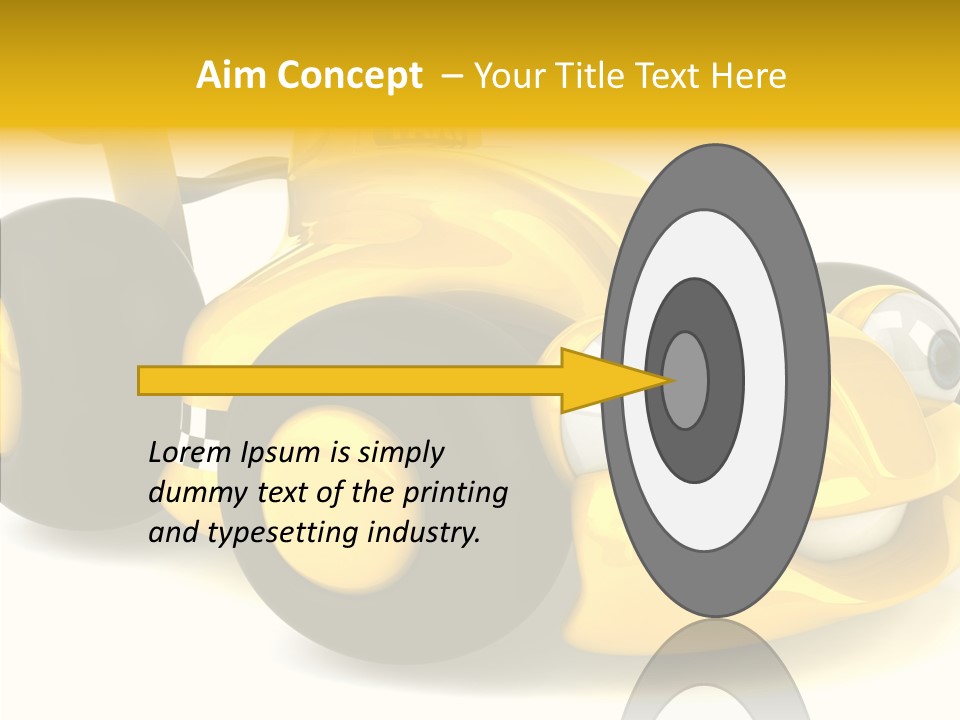 Driving Metal Prix PowerPoint Template