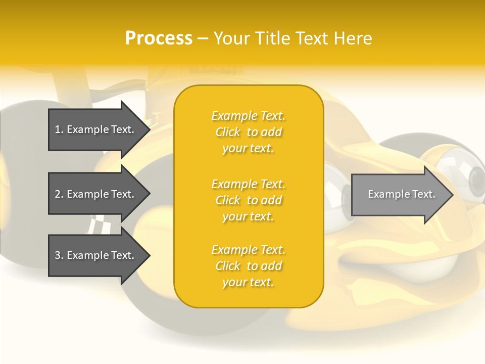 Driving Metal Prix PowerPoint Template