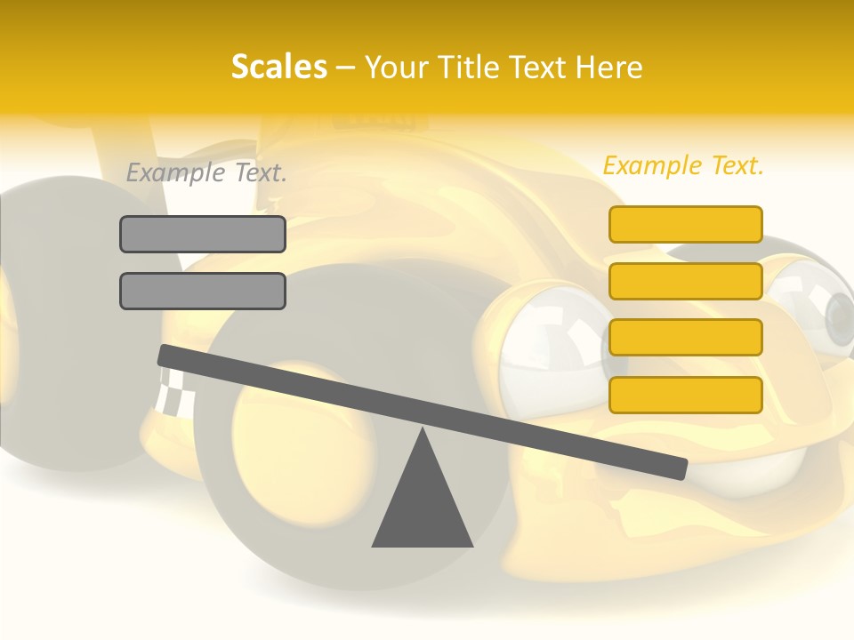 Driving Metal Prix PowerPoint Template