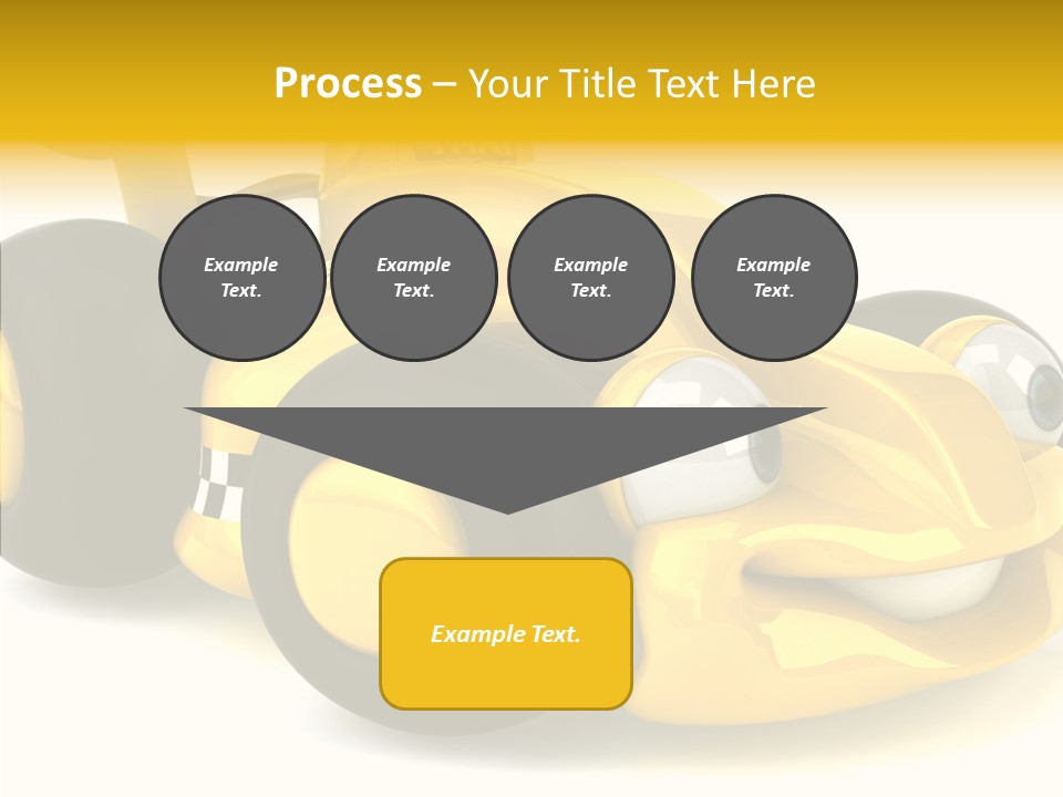 Driving Metal Prix PowerPoint Template