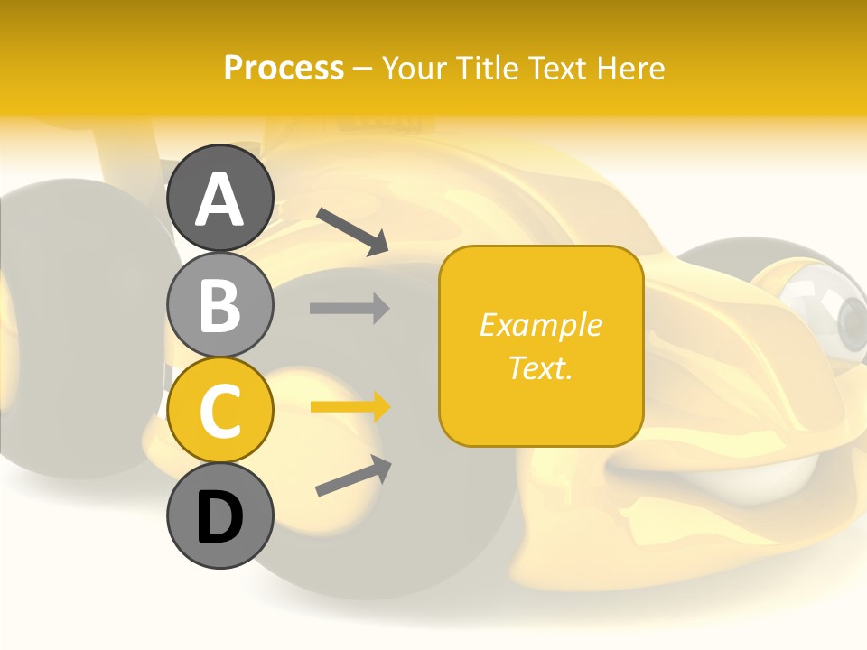 Driving Metal Prix PowerPoint Template