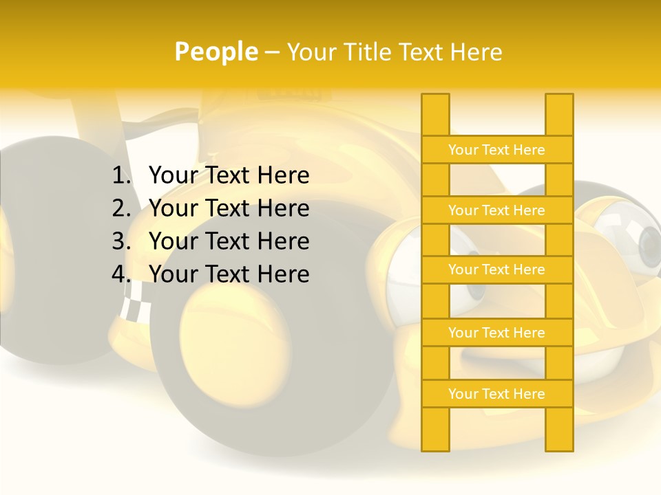 Driving Metal Prix PowerPoint Template
