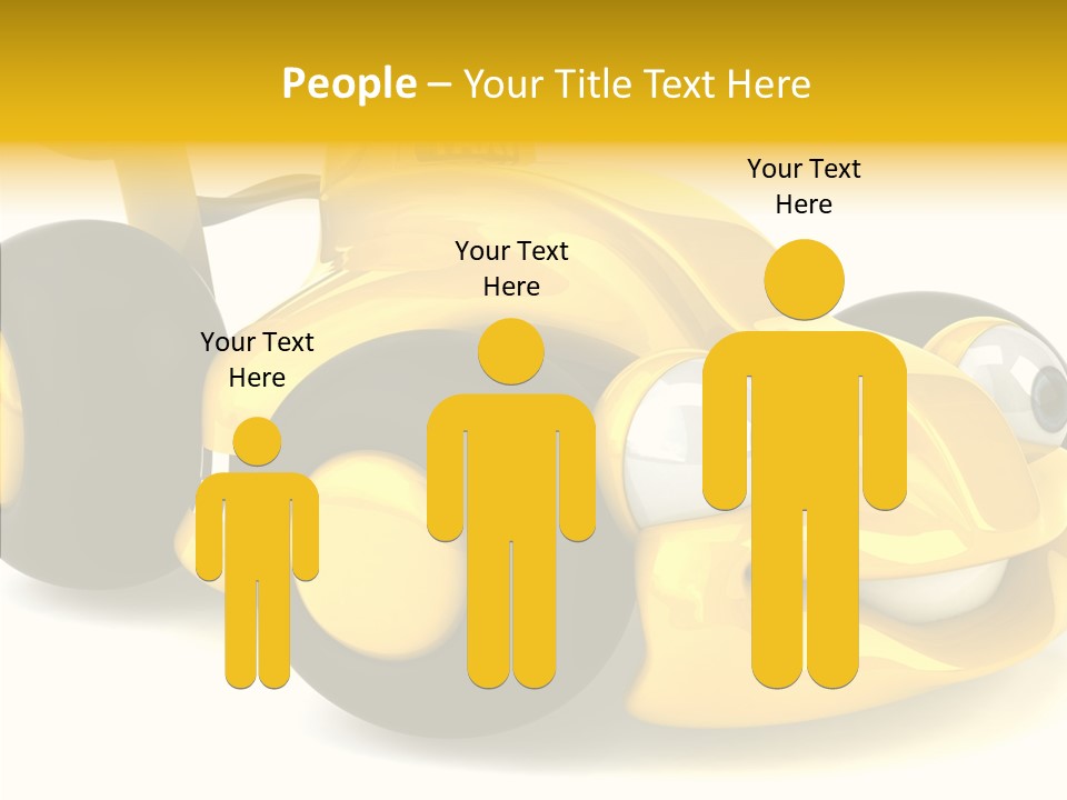 Driving Metal Prix PowerPoint Template