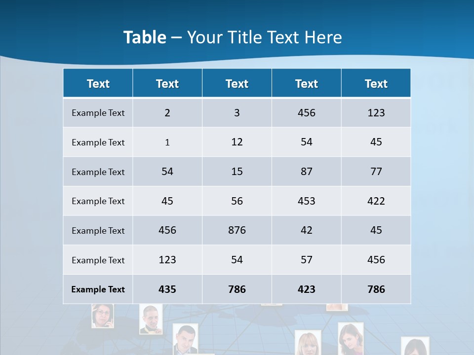 Online Support Diagram PowerPoint Template