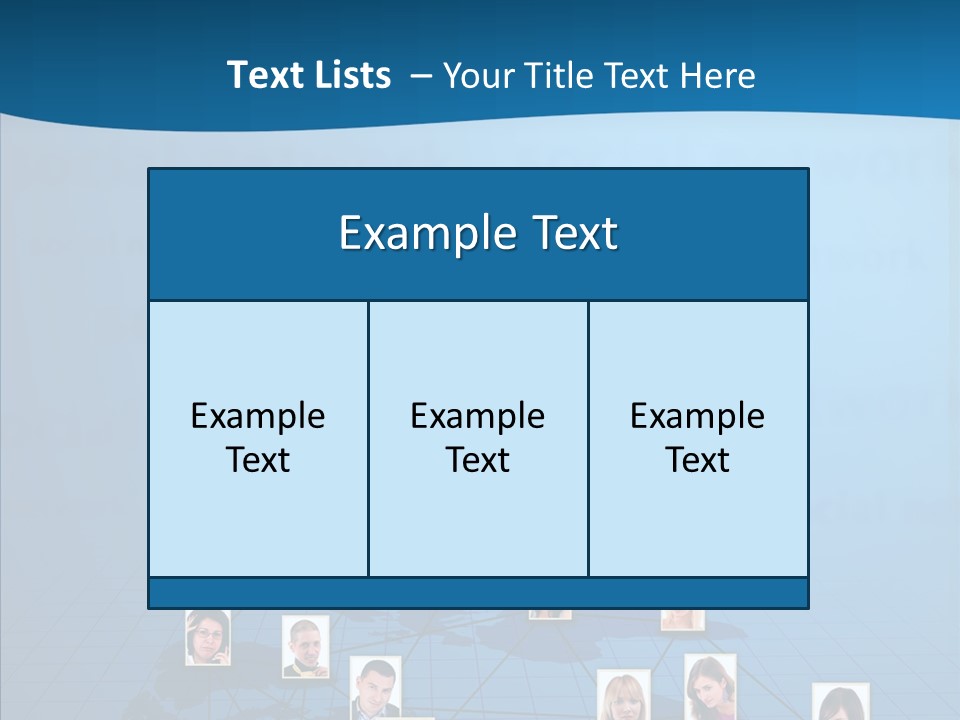 Online Support Diagram PowerPoint Template
