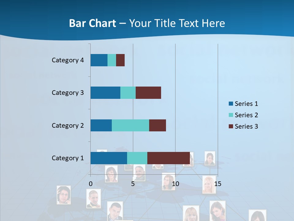 Online Support Diagram PowerPoint Template