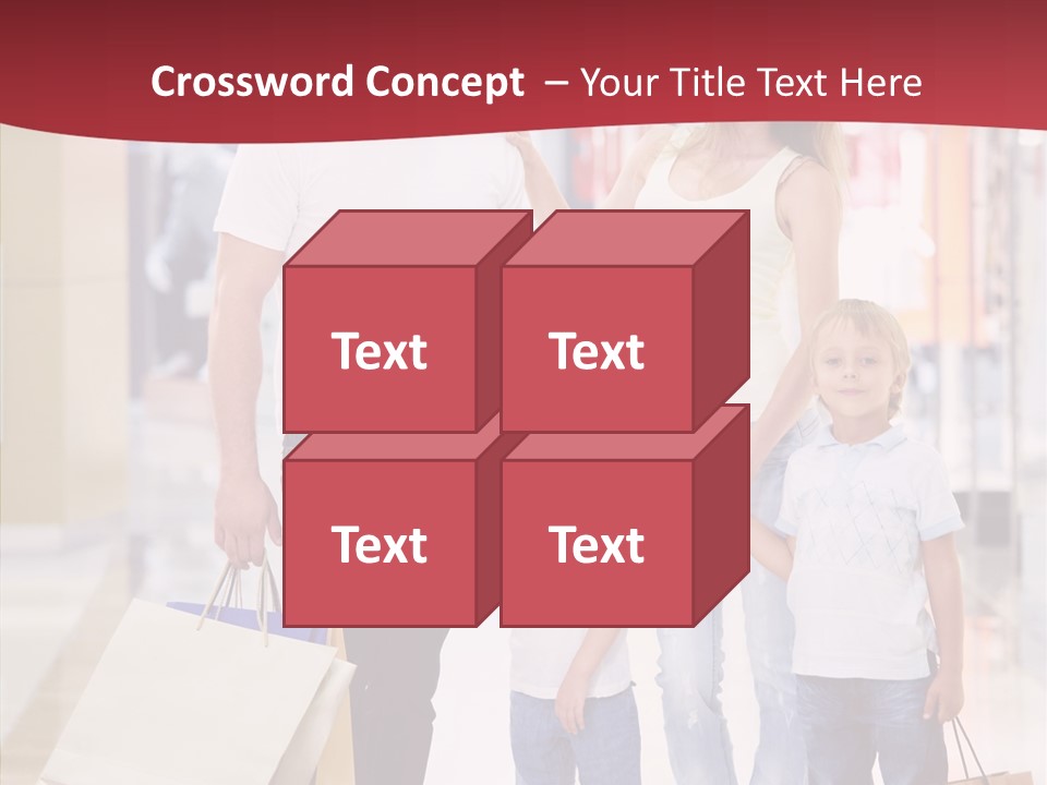Leisure Gift Sales PowerPoint Template