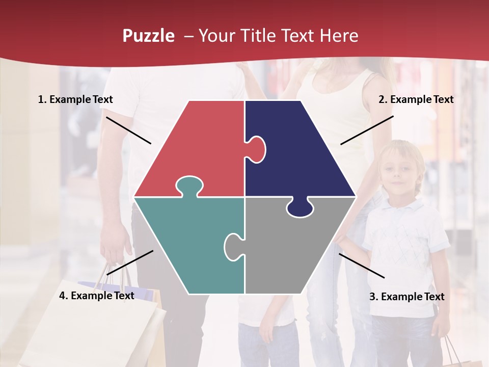 Leisure Gift Sales PowerPoint Template