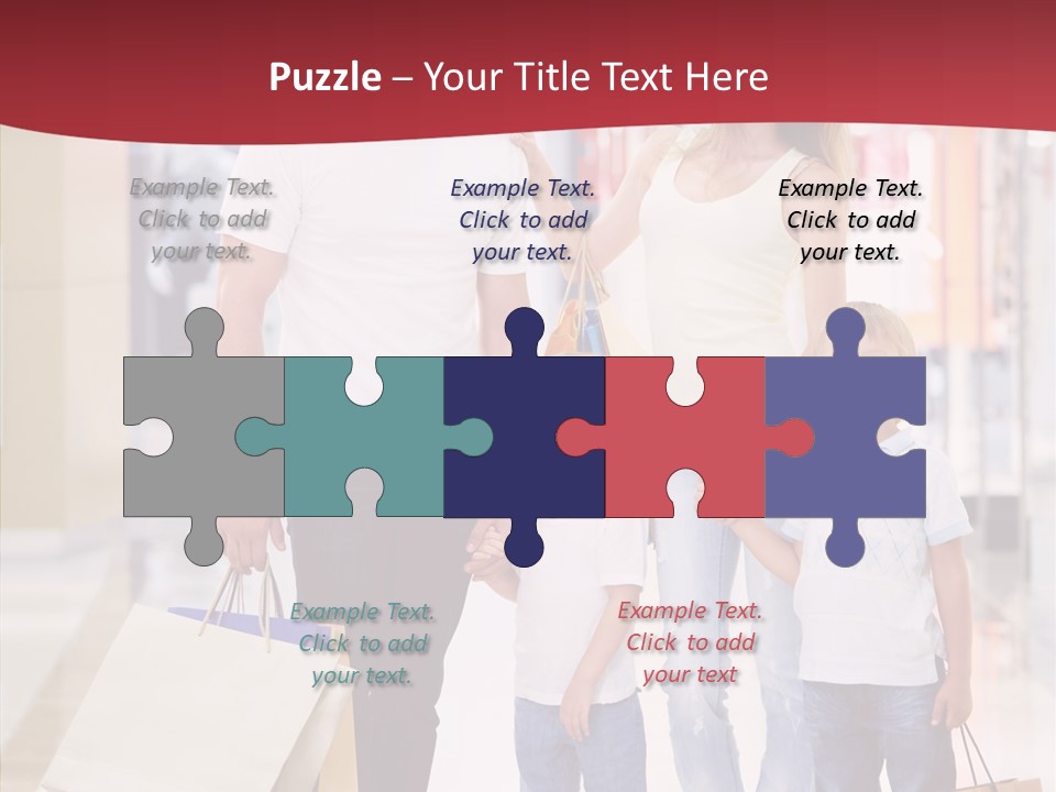 Leisure Gift Sales PowerPoint Template