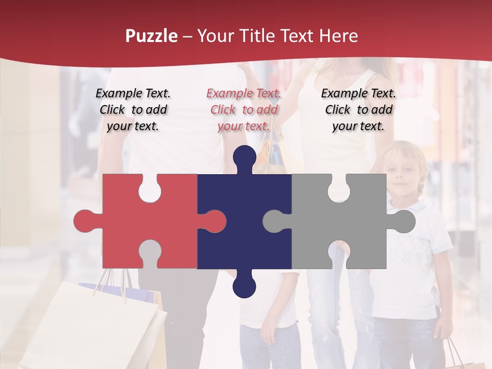 Leisure Gift Sales PowerPoint Template