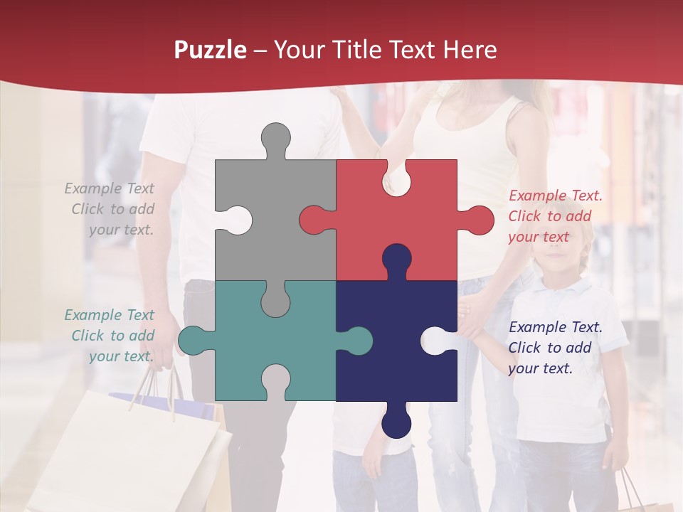 Leisure Gift Sales PowerPoint Template