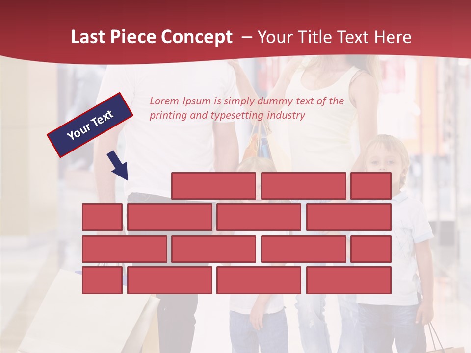 Leisure Gift Sales PowerPoint Template
