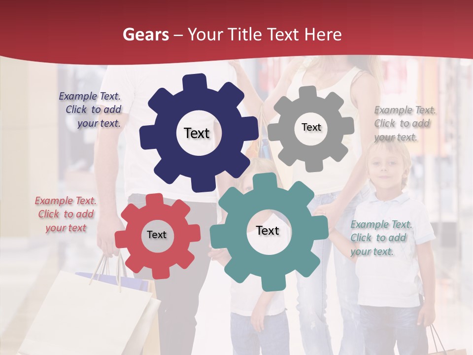 Leisure Gift Sales PowerPoint Template