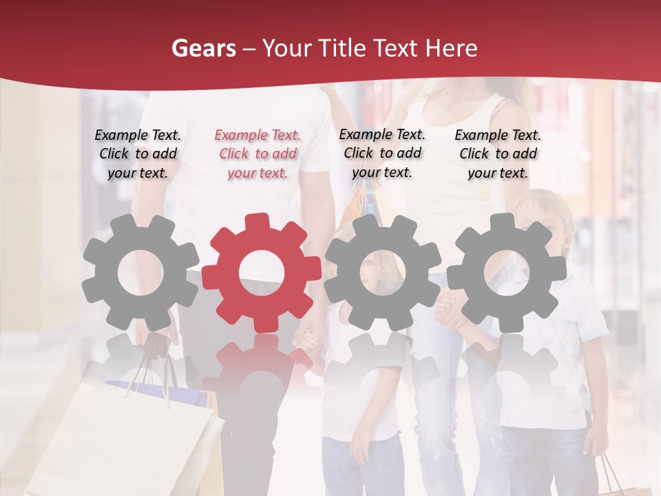 Leisure Gift Sales PowerPoint Template