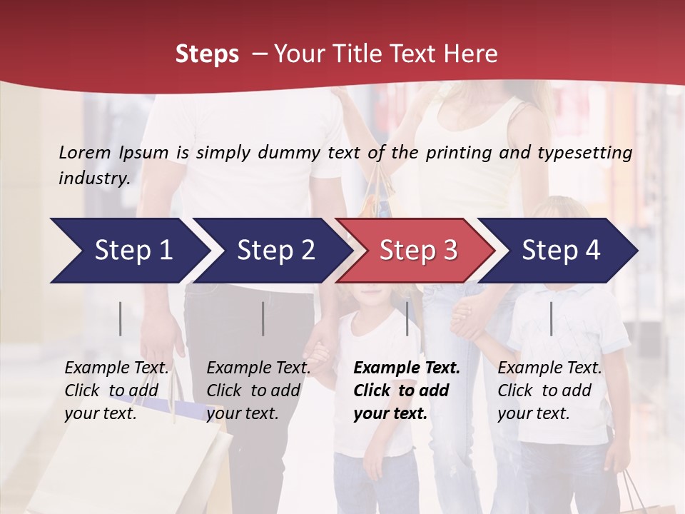 Leisure Gift Sales PowerPoint Template