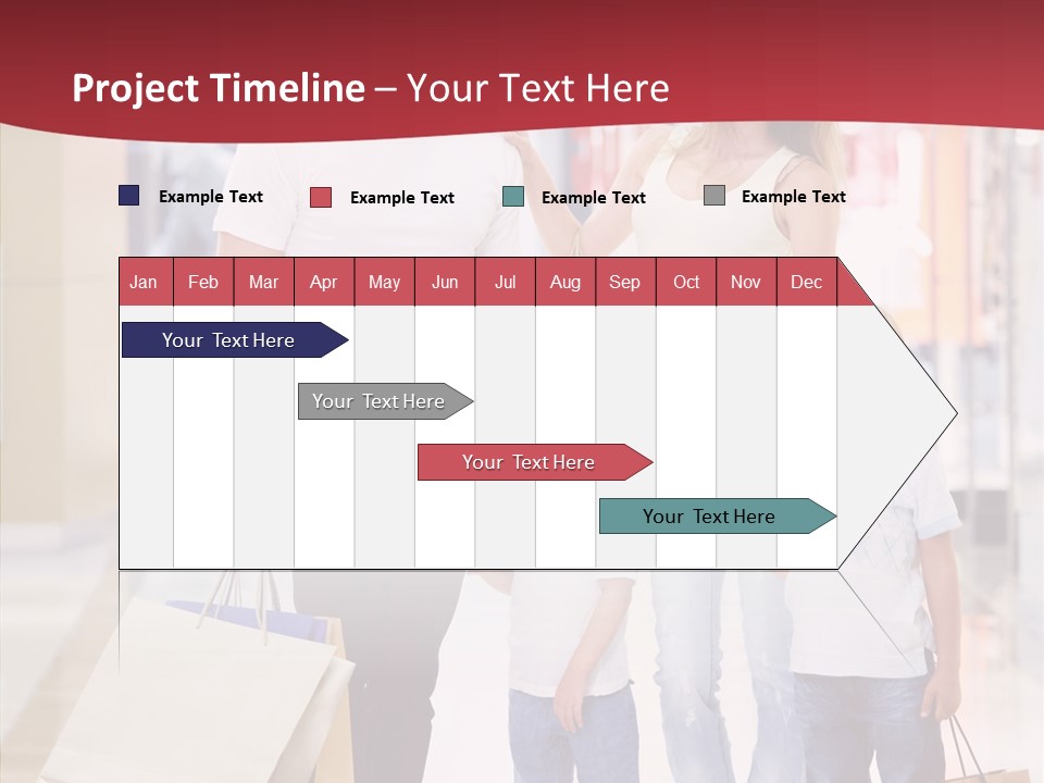 Leisure Gift Sales PowerPoint Template