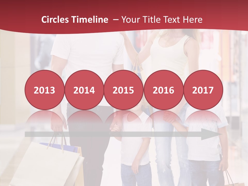 Leisure Gift Sales PowerPoint Template