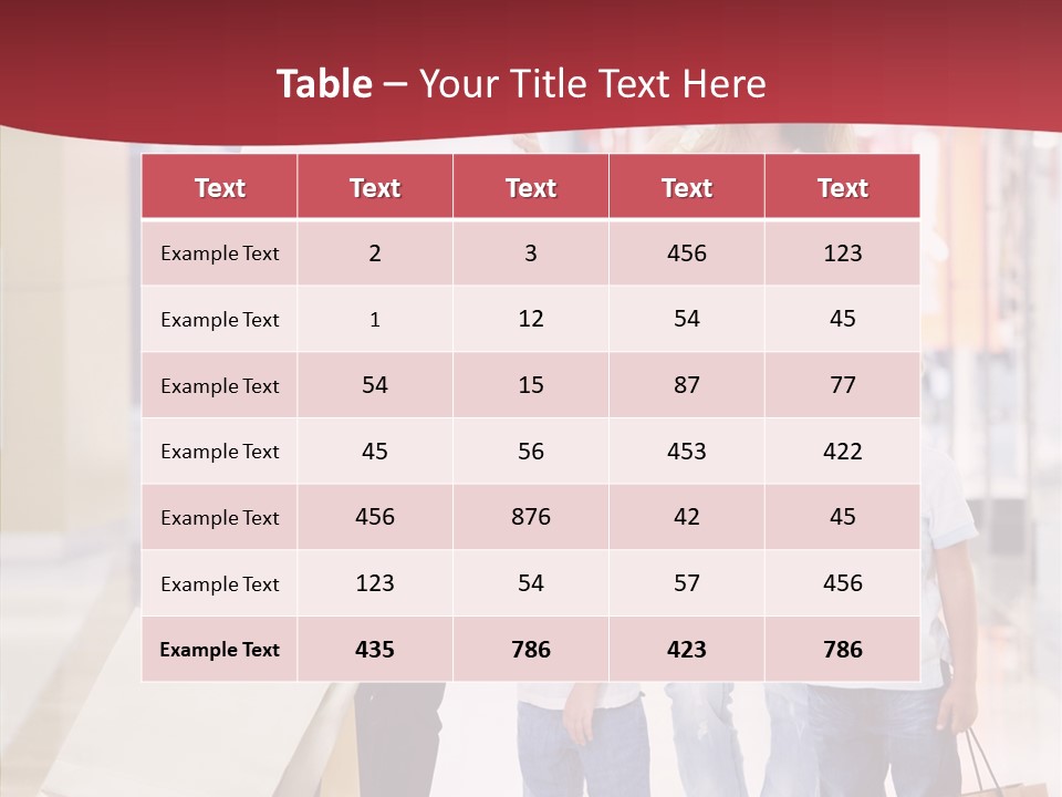 Leisure Gift Sales PowerPoint Template