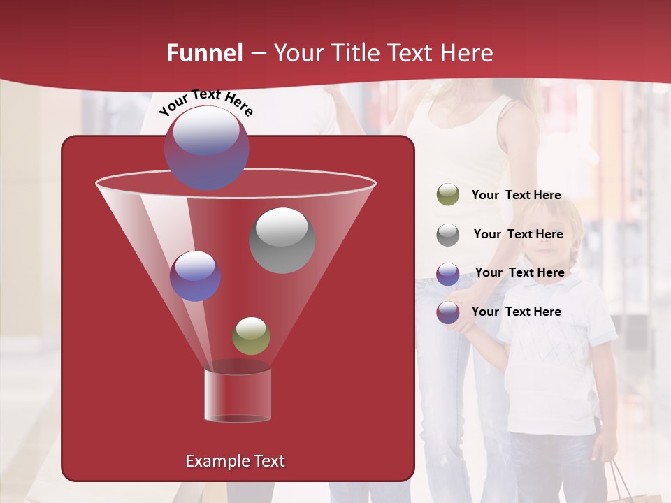 Leisure Gift Sales PowerPoint Template